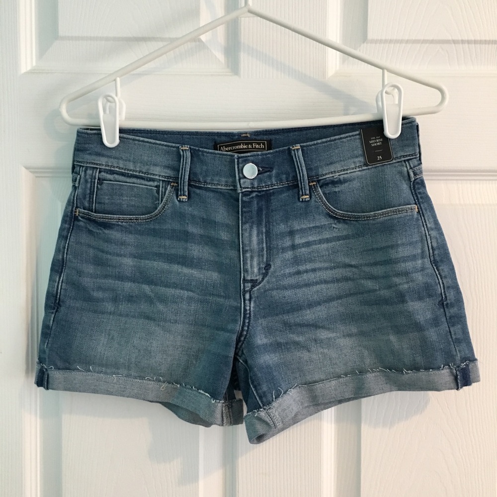 A&F jean shorts